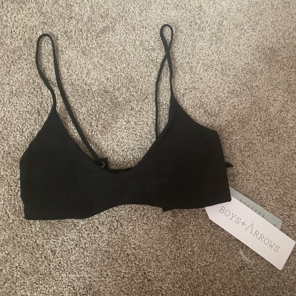Boys + Arrows swim bikini top